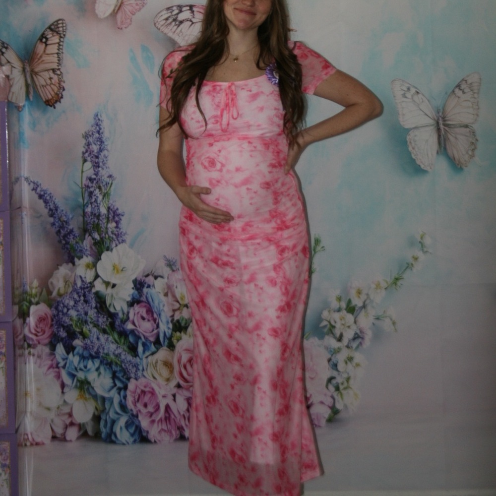 Pink Maxi Dress